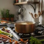 Gemüsebrühe aus Resten selber machen