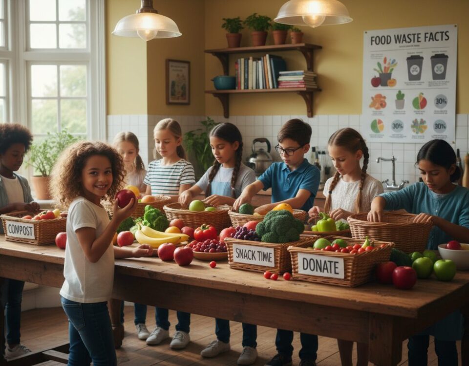 Lebensmittelverschwendung Kinder erklären
