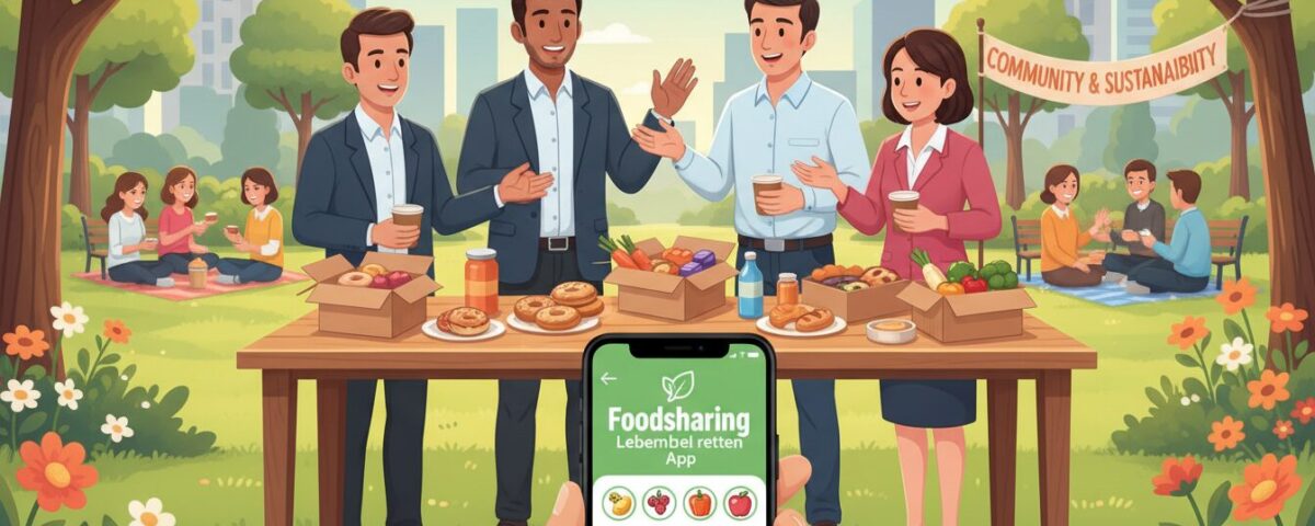 Foodsharing Lebensmittel retten App
