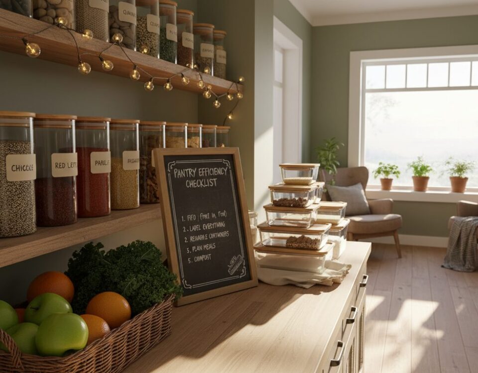 Vorratskammer organisieren Tipps